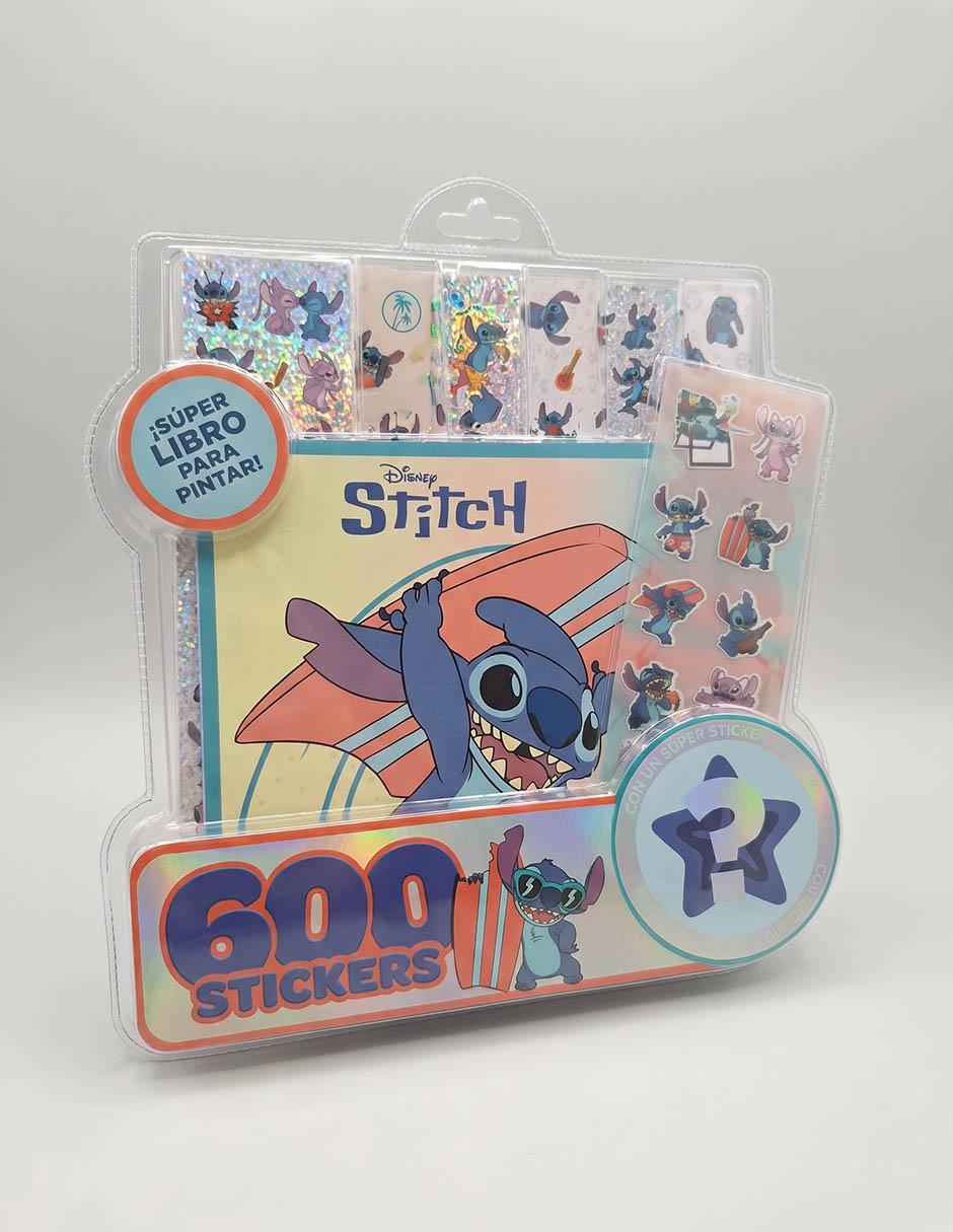 Libro para colorear 24 pgs 600 stickers