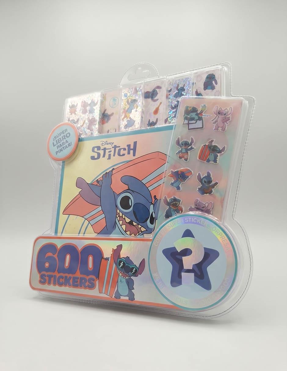 Libro para colorear 24 pgs 600 stickers