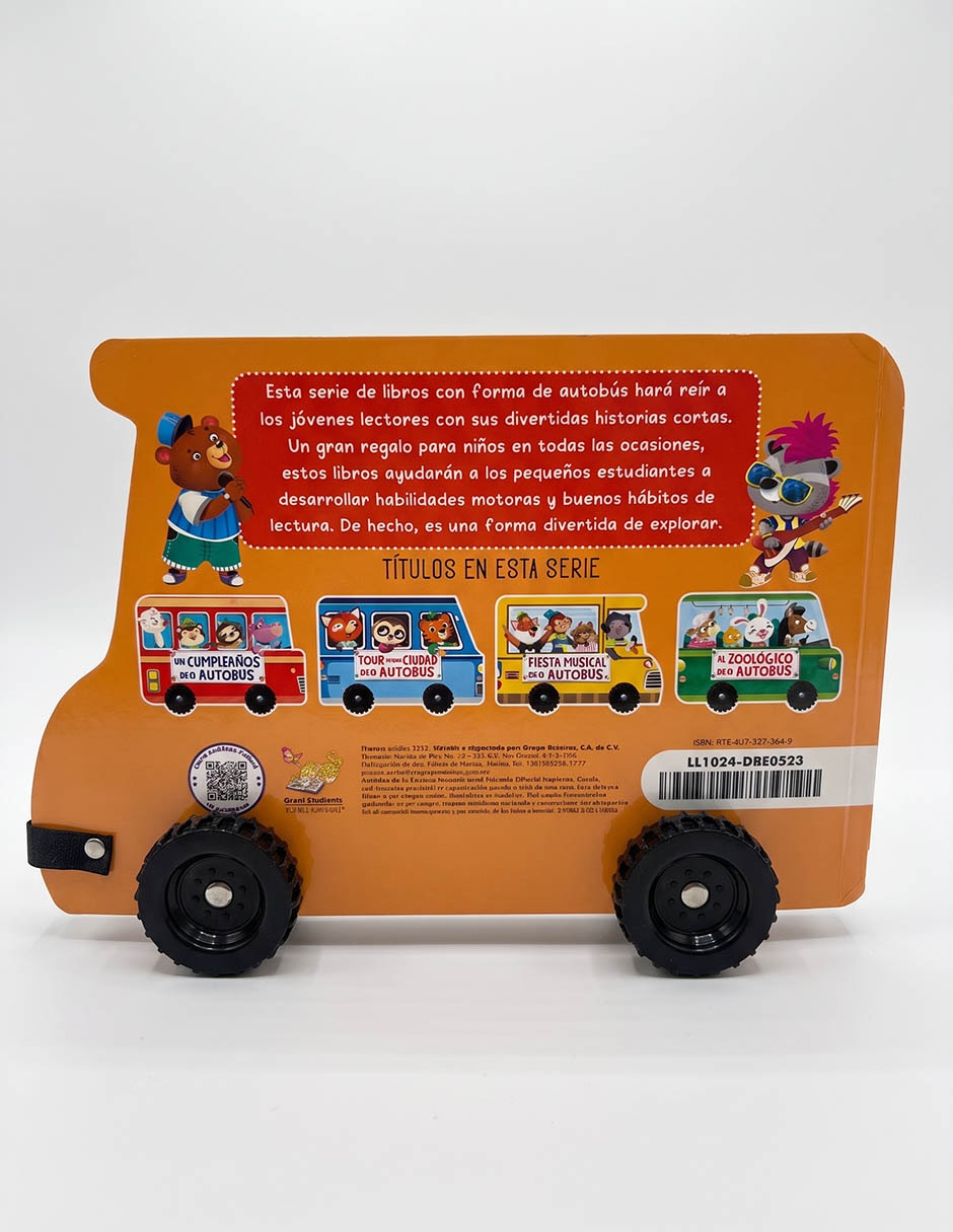 Libro fiesta musical en el autobus de elvira guindi dayan