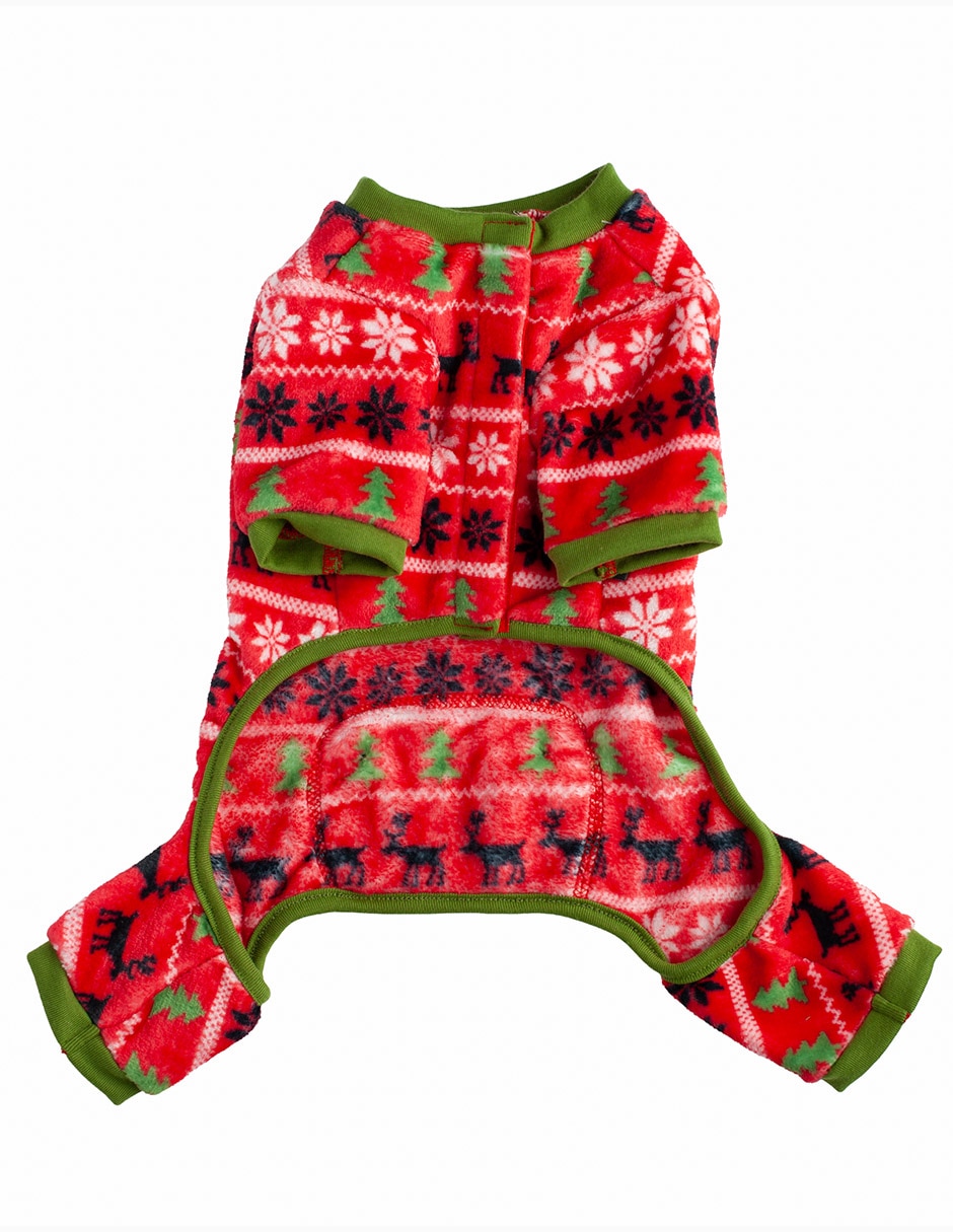 Pijama navideña para perro 4