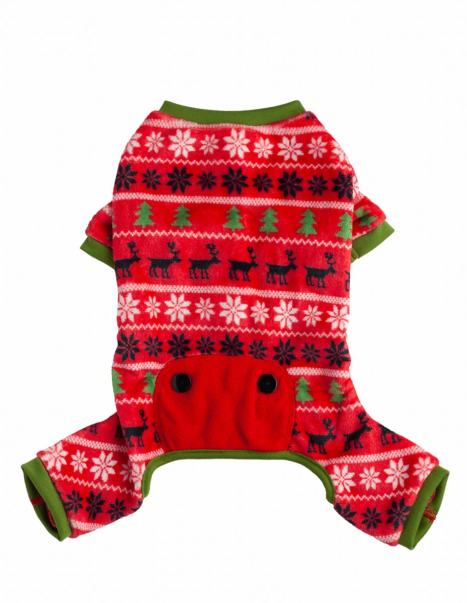 Pijama navideña para perro 3