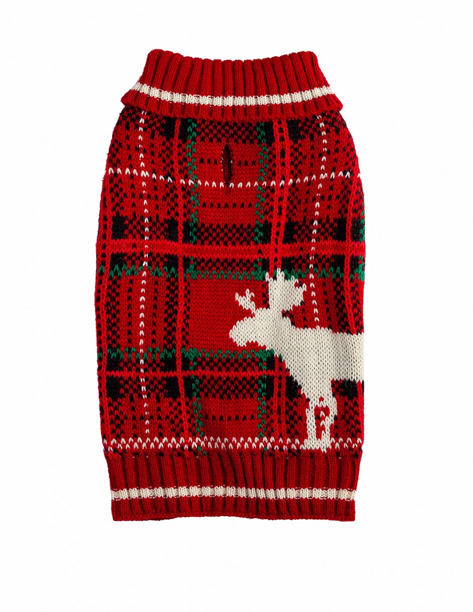 Sueter navideño para perro